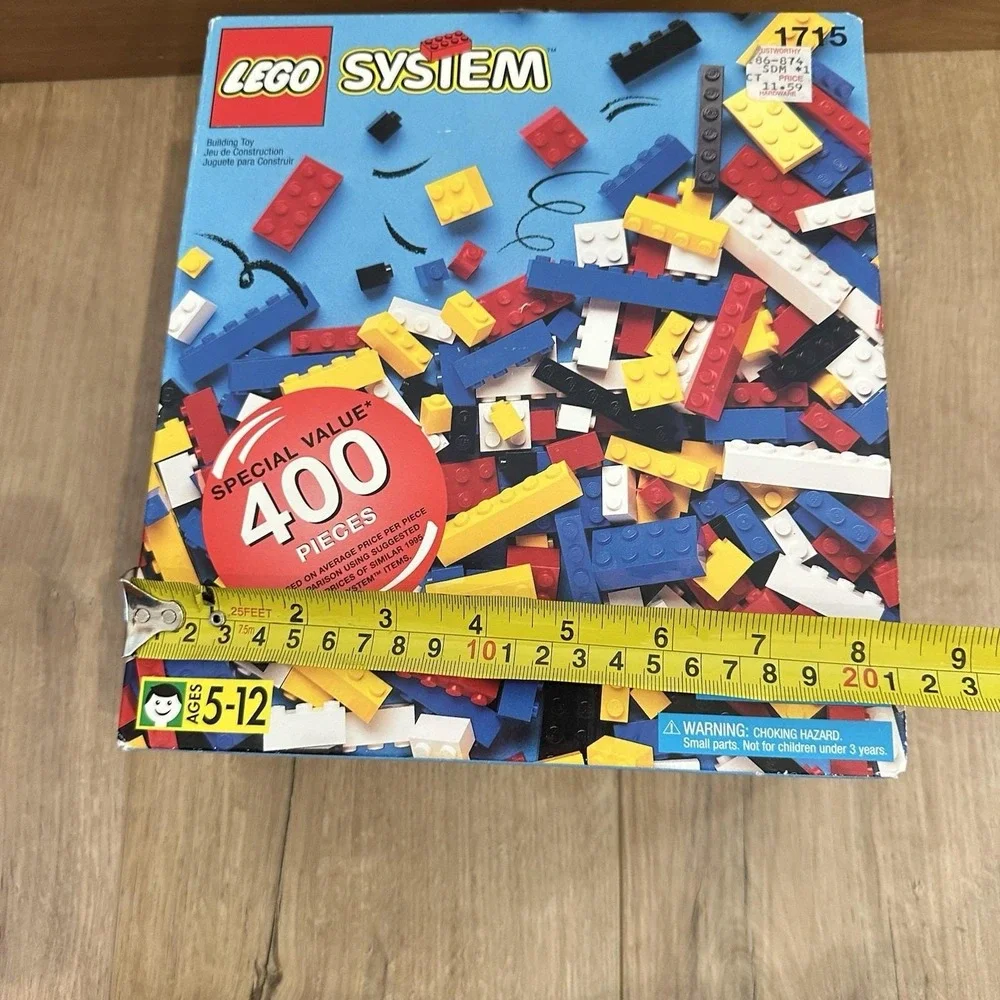New VTG Lego Universal Building Set 1715 Unopened System‎ 400 Pieces